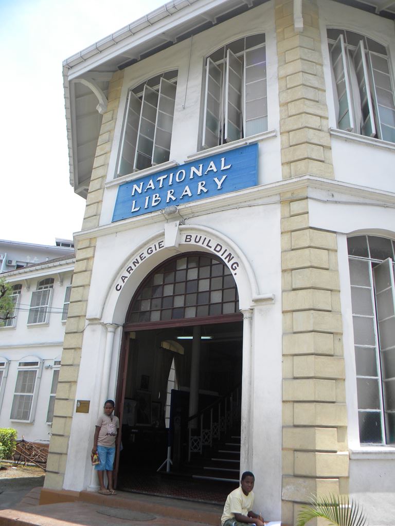 National Libraryの入り口 National Libraryの入り口