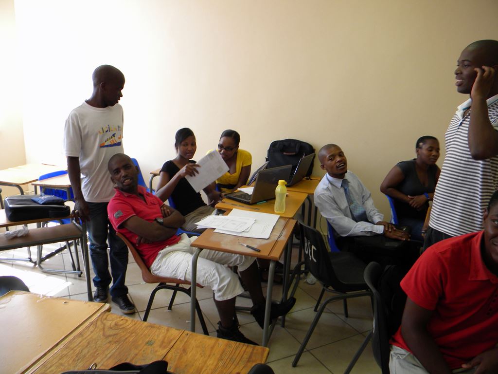 SCOT(Swaziland College Of Technology)の学生たち SCOT(Swaziland College Of Technology)の学生たち