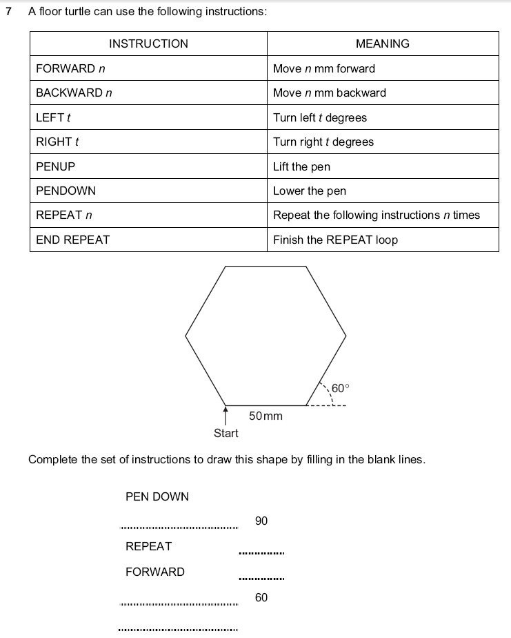 IGCSE sample 02