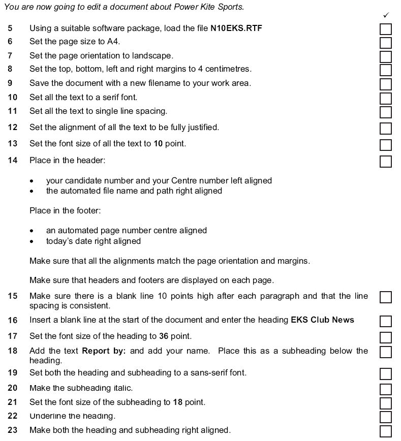 IGCSE sample 09