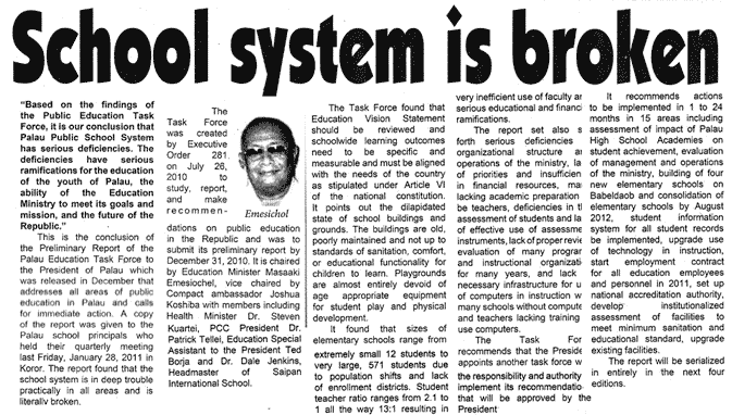 article from TIA BELAU